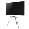 KONIC 42"-65" Tripod Stylish Easel Studio TV Floor Stands With Felt Shelf - Weight Capacity 40kg - Swivel Range +70~-70 - Max VESA 400X400mm KONIC 42"-65" Tripod Stylish Easel Studio TV Floor Stands With Felt Shelf - Weight Capacity 40kg - Swivel Range +70~-70 - Max VESA 400X400mm