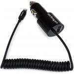 StarTech.com USBLT2PCARB Dual Port Car Charger - Lightning & USB - Black