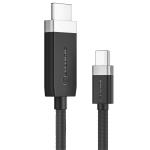 Alogic FUSION MINI DISPLAYPORT TO HDMI ACTIVE CABLE - MALE TO MALE - 2M - UP TO 4K@60HZ