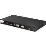 DrayTek 20-port Managed PoE++ switch 16x 2.5GbE 4 x SFP+