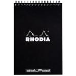 Rhodia Classic Notepad Spiral A5 Dotted Black