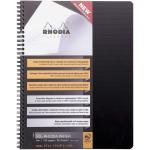 Rhodia Rhodiactive Notebook Spiral A4+ Lined Black