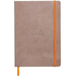 Rhodia Rhodiarama Softcover Notebook A5 Dotted Taupe