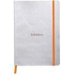 Rhodia Rhodiarama Softcover Notebook A5 Dotted Silver