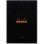 Rhodia Bloc Pad No. 18 A4 Blank Black