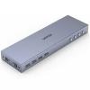 Unitek V306A HDMI KVM 4-in-1-Out Switch & Supports 4K 60Hz UHD. Includes 4x USB-A Ports, 4x HDMI Inputs& 1x HDMI Output Ports, 4x PC input Ports. Switch Buttons, LED Lights. Includes Cables. Unitek V306A HDMI KVM 4-in-1-Out Switch & Supports 4K 60Hz UHD. Includes 4x USB-A Ports, 4x HDMI Inputs& 1x HDMI Output Ports, 4x PC input Ports. Switch Buttons, LED Lights. Includes Cables.