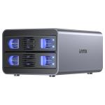 Unitek External Hard Drive Enclosure - 2-Bay - Supports both 2.5" &3.5"SATA HDD/SDD - Max Capacity 40TB