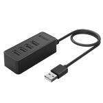 Orico 4 Port Essential Desktop USB 2.0 Hub, 4x USB 2.0, ideal for USB Keyboard, Mouse, Wifi Adapter Extension