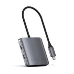SATECHI Aluminum 4 Port USB-C Hub - Space Grey