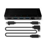 Twelve South StayGo USB-C Hub - 4K HDMI - USB-C - 3x USB-A 3.0 - Ethernet - SD/MicroSD Card Slot - with 1m Cable