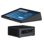 Logitech Intel NUC Windows 11 Room Solution, Microsoft Teams with Tap Cat5e - 10.1 diagonal touch display1280x800 pixels - Capacitive Touch with Oleophobic Coating - HDMI ingest - Graphite