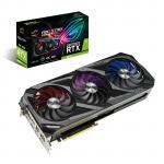 ASUS ROG Strix NVIDIA GeForce RTX 3070 8GB GDDR6 Graphics Card Triple Fan - Max 4 Displays - Up to 1755 MHz - 3x DisplayPort - 2x HDMI - 2.9 Slot - 319mm Length - PCIe 4.0 - 2x 8 Pin Power - 750W or Higher PSU Recommended