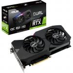 ASUS Dual NVIDIA GeForce RTX 3060 Ti OC V2 LHR 8GB GDDR6 Graphics Card Dual Fan - Max 4 Displays - Up to 1740MHz - 3x DisplayPort - 2x HDMI - 2.7 Slot - 269mm Length - PCIe 4.0 - 1x 8 Pin Power - 750W or Higher PSU Recommended