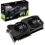 ASUS Dual NVIDIA GeForce RTX 3060 Ti V2 LHR 8GB GDDR6 Graphics Card Dual Fan - Max 4 Displays - Up to 1695MHz - 3x DisplayPort - 2x HDMI - 2.7 Slot - 269mm Length - PCIe 4.0 - 1x 8 Pin Power - 750W or Higher PSU Recommended