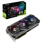 ASUS ROG Strix NVIDIA GeForce RTX 3080 Ti OC 12GB GDDR6X Graphics Card Triple Fan - Max 4 Displays - Up to 1845MHz - 3x DisplayPort - 2x HDMI - 2.9 Slot - 319mm Length - PCIe 4.0 - 3x 8 Pin Power - 850W or Higher PSU Recommended