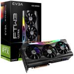 EVGA NVIDIA GeForce RTX 3070 Ti FTW3 Ultra Gaming 8GB GDDR6X Graphics Card Triple Fan - Max 4 Display - Up to 1860MHz - 3x DisplayPort - 1x HDMI - 2.75 Slot - 300mm Length - PCIe 4.0 - 2x 8 Pin Power - 750W or Higher PSU Recommended