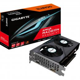 Gigabyte Radeon RX 6500 XT Eagle Graphics Card 4GB GDDR6, PCIE 4.0, Dual Fan, 2 Slot, 192mm Length, 1XHDMI, 1XDP, Max 2 Display Out, 1X 6 Pin Power, 400W Or Higher PSU Recommended