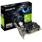 Gigabyte NVIDIA GeForce GT 710 2GB DDR3 Graphics Card Single Slot - Minimum 300W PSU - Low Profile Support