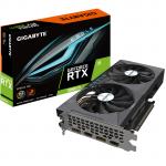 Gigabyte NVIDIA GeForce RTX 3060 Ti Eagle 2.0 LHR 8GB GDDR6 Graphics Card Dual Fan - Max 4 Displays - Up to 1665MHz - 2x DisplayPort - 2x HDMI - 2 Slot - 242mm Length - PCIe 4.0 - 1x 8 Pin Power - 600W or Higher PSU Recommended
