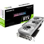 Gigabyte NVIDIA GeForce RTX 3080 VISION 2.0 LHR 10GB GDDR6X Graphics Card Triple Fan - Max 4 Displays - Up to 1800MHz - 3x DisplayPort - 2x HDMI - 2.5 Slot - 320mm Length - PCIe 4.0 - 2x 8 Pin Power - 750W or Higher PSU Recommended