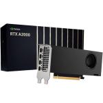 Leadtek NVIDIA RTX A2000 6GB GDDR6 WorkStation Graphics Card ECC Memory - 4x mini DisplayPort 1.4 - 2 Slot - PCIe 4.0 - VR Ready With ATX Bracket