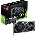 MSI GeForce RTX 3060 VENTUS 2X LHR Graphics Card 12GB GDDR6, PCIE 4.0, 2X Fan, 2 Slot, Upto 1807MHz,  1X HDMI, 3X Display Port, 235mm Length, Max 4 Display Out, 1X 8 Pin Power, 550W or Higher PSU Recommended