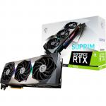 MSI NVIDIA GeForce RTX 3070 SUPRIM 8GB GDDR6 Graphics Card Triple Fan - Max 4 Displays - Up to 1920MHz - 3x DisplayPort - 1x HDMI - 2.7 Slot - 335mm Length - PCIe 4.0 - 2x 8 Pin Power - 750W or Higher PSU Recommended