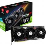 MSI NVIDIA GeForce RTX 3070 GAMING Z TRIO 8GB GDDR6 Graphics Card Triple Fan - Max 4 Displays - Up to 1845MHz - 3x DisplayPort - 1x HDMI - 2.5 Slot - 323mm Length - PCIe 4.0 - 2x 8 Pin Power - 650W or Higher PSU Recommended