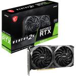MSI NVIDIA GeForce RTX 3060 Ti VENTUS 2X OCV1 LHR 8GB GDDR6 Graphics Card Dual Fan - Max 4 Displays - Up to 1695MHz - 3x DisplayPort - 1x HDMI - 235mm Length - PCIe 4.0 - 1x 8 Pin Power - 600W or Higher PSU Recommended