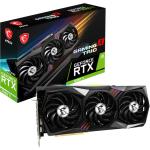 MSI NVIDIA GeForce RTX 3080 Ti GAMING X TRIO 12GB GDDR6X Graphics Card Triple Fan - Max 4 Displays - Up to 1770MHz - 3x DisplayPort - 1x HDMI - 2.5 Slot - 324mm Length - PCIe 4.0 - 3x 8 Pin Power - 750W or Higher PSU Recommended
