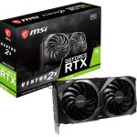 MSI GeForce RTX 3070 VENTUS 2X OC LHR Graphics Card 8GB GDDR6, PCIE 4.0, 2X Fan, Upto 1755MHz, 2.3 Slot, 3X Display Port, 1XHDMI, 232mm Length, Max 4 Display Out, 2X 8 Pin Power, 650W Or Higher PSU Recommended
