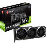 MSI GeForce RTX 3070 VENTUS 3X OC LHR Graphics Card 8GB GDDR6, PCIE 4.0, 3 X Fan, Upto 1755MHz, 2.3 Slot, 3X Display Port, 1XHDMI, 305mm Length, Max 4 Display Out, 2X 8 Pin Power, 650W Or Higher PSU Recommended