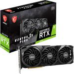 MSI GeForce RTX 3070 VENTUS 3X OC PLUS LHR Graphics Card 8GB GDDR6, PCIE 4.0, 3 X Fan, Upto 1755MHz, 2.3 Slot, 3X Display Port, 1XHDMI, 305mm Length, Max 4 Display Out, 2X 8 Pin Power, 650W Or Higher PSU Recommended