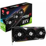 MSI NVIDIA GeForce RTX 3080 12G GAMING Z TRIO 12GB GDDR6X Graphics Card Triple Fan - Max 4 Displays - Up to 1815MHz - 3x DisplayPort - 1x HDMI - 2.5 Slot - 325mm Length - PCIe 4.0 - 3x 8 Pin Power - 750W or Higher PSU Recommended