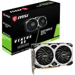MSI NVIDIA GeForce GTX 1660 SUPER VENTUS XS OC 6GB GDDR6 Graphics Card Dual Fan - Max 4 Displays - Up to 1815MHz - 3x DisplayPort - 1x HDMI - 2.2 Slot - 204mm Length - PCIe 3.0 - 1x 8 Pin Power - 450W or Higher PSU Recommended