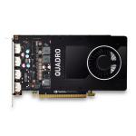 NVIDIA Quadro P2200 Graphics Card, 5GB GDDR5x, Single Slot, 1280 CUDA Cores. up to 200 GB/s Memory Bandwidth,Up to 3.8 TFLOPs, 4x Display Ports,