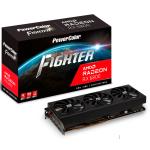 Powercolor Fighter AMD Radeon RX 6800 16GB GDDR6 Graphics Card Triple Fan - Max 4 Displays - Up to 2155MHz - 3x DisplayPort - 1x HDMI - 3 Slot - 300mm Length - PCIe 4.0 - 2x 8 Pin Power - 650W or Higher PSU Recommended