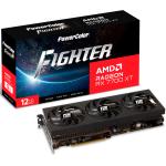Powercolor Fighter AMD Radeon RX 7700 XT OC 12GB GDDR6 Graphics Card 2.5 Slot - 2x 8 Pin Power - Minimum 750W PSU