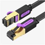 Vention ICABH Cat7 Patch Cable - 2m - Black Flat