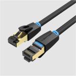 Vention IKABH Cat8 SFTP Patch Cable - 2m - Black Shielded