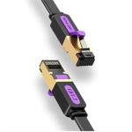 Vention ICABN Cat7 Patch Cable - 15m - Black Flat