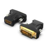 Vention AILB0  HDMI Female to DVI (24+1) Male Adapter Black