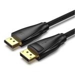 Vention HCCBH DisplayPort Cable - 2m - Black Cotton Braided