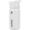 AquaFlask Original 414 mL (14oz) Water Bottle - Arctic White, Keeps Drinks Cold for 24 Hours, Keeps Drinks Hot for 12 Hours, Double-walled stainless steel, BPA Free, Durable, Leak-Proof and Eco-Friendly, Designed in California AquaFlask Original 414 mL (14oz) Water Bottle - Arctic White, Keeps Drinks Cold for 24 Hours, Keeps Drinks Hot for 12 Hours, Double-walled stainless steel, BPA Free, Durable, Leak-Proof and Eco-Friendly, Designed in California