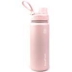 AquaFlask Original 532 mL (18oz) Water Bottle - Ballet Pink, Durable, Leak-Proof and Eco-Friendly, Keeps Drinks Cold for 24 Hours, Keeps Drinks Hot for 12 Hours, Double-walled stainless steel, BPA Free, Designed in California