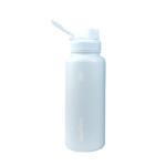 AquaFlask Original 946 mL (32oz) Water Bottle - Powder Blue , Keeps Drinks Cold for 24 Hours, Keeps Drinks Hot for 12 Hours, Double-walled stainless steel, BPA Free, Durable, Leak-Proof and Eco-Friendly, Designed in California
