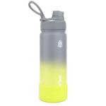 AquaFlask Dream 532 mL (18oz) Water Bottle - Aquarius , Durable, Leak-Proof and Eco-Friendly, Keeps Drinks Cold for 24 Hours, Keeps Drinks Hot for 12 Hours, Double-walled stainless steel, BPA Free, Designed in California