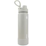 AquaFlask Earth 650 mL (22oz) Water Bottle - Fossil Grey , Keeps Drinks Cold for 24 Hours, Keeps Drinks Hot for 12 Hours, Double-walled stainless steel, BPA Free, Durable, Leak-Proof and Eco-Friendly, Designed in California