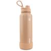 AquaFlask Earth 1.18 L (40oz) Water Bottle - Wild Mushroom , Keeps Drinks Cold for 24 Hours, Keeps Drinks Hot for 12 Hours, Double-walled stainless steel, BPA Free, Durable, Leak-Proof and Eco-Friendly, Designed in California AquaFlask Earth 1.18 L (40oz) Water Bottle - Wild Mushroom , Keeps Drinks Cold for 24 Hours, Keeps Drinks Hot for 12 Hours, Double-walled stainless steel, BPA Free, Durable, Leak-Proof and Eco-Friendly, Designed in California