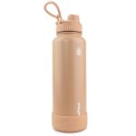 AquaFlask Earth 1.18 L (40oz) Water Bottle - Wild Mushroom , Keeps Drinks Cold for 24 Hours, Keeps Drinks Hot for 12 Hours, Double-walled stainless steel, BPA Free, Durable, Leak-Proof and Eco-Friendly, Designed in California